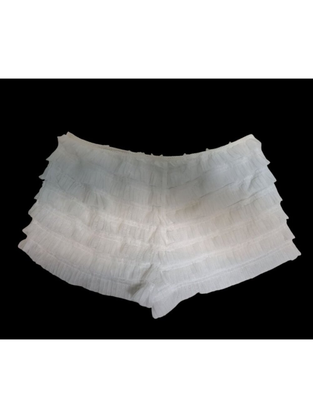 Kimchi Blue Tiered Tulle Lace Bloomer Shorts XL Coquette Boho - Picture 13 of 15